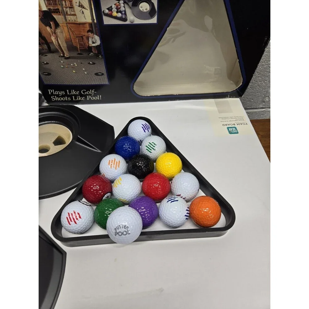 Club Champ Golfer's Putter Pool - Plays like Golf, Shoots like Pool Complete Set